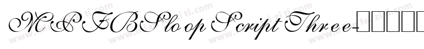 MP FBSloop Script Three字体转换